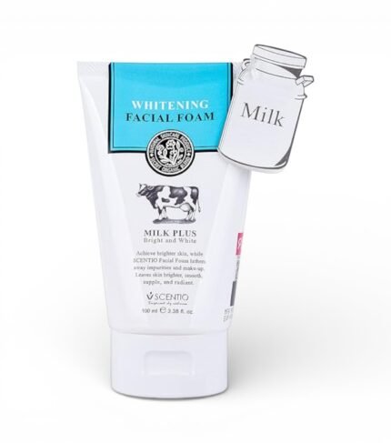 Scentio Milk Plus Bright and White Facial Foam 100ml