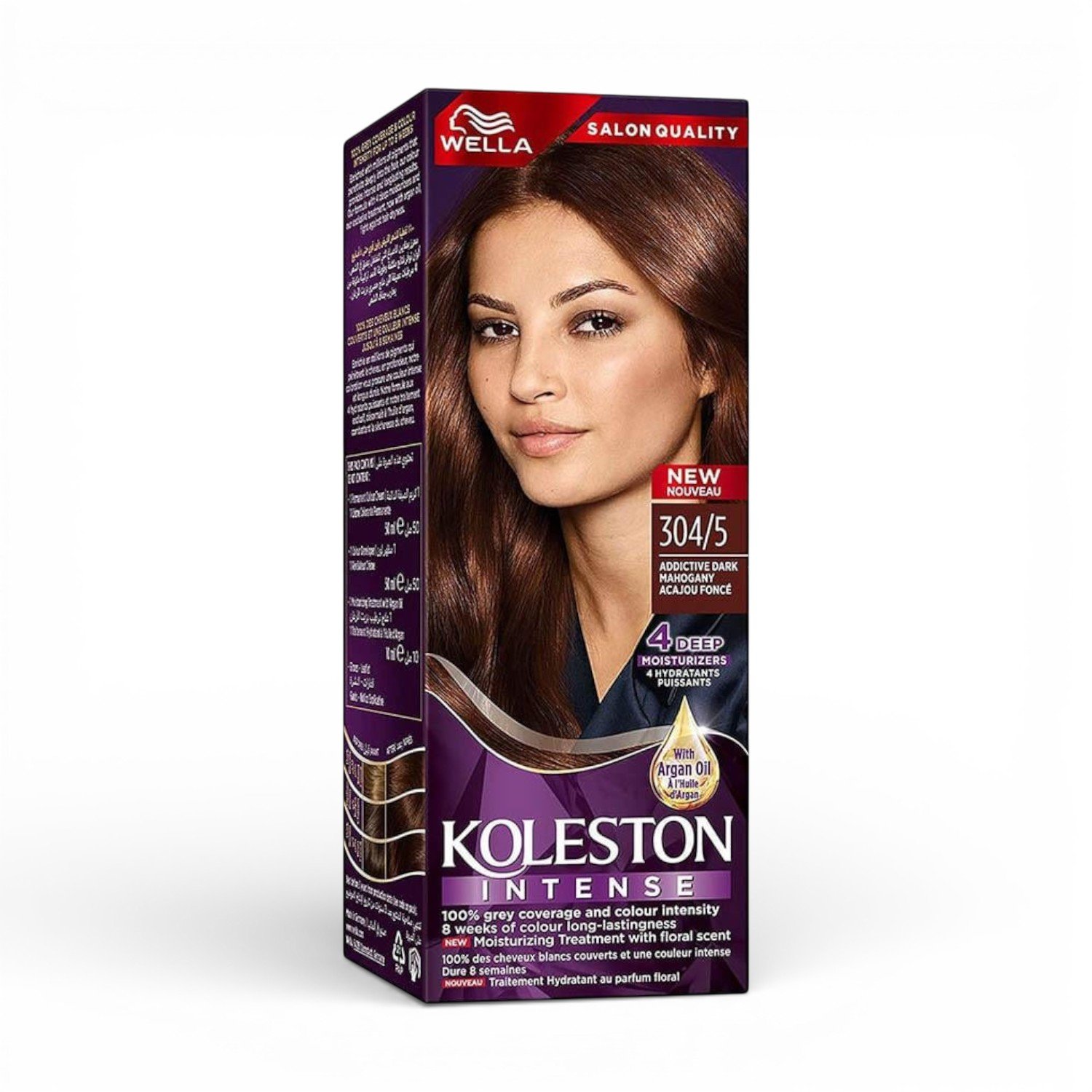 Wella Koleston Hair Color - Addictive Dark Mahogany 304/5 Wella Koleston Hair Color - Addictive Dark Mahogany 304/5