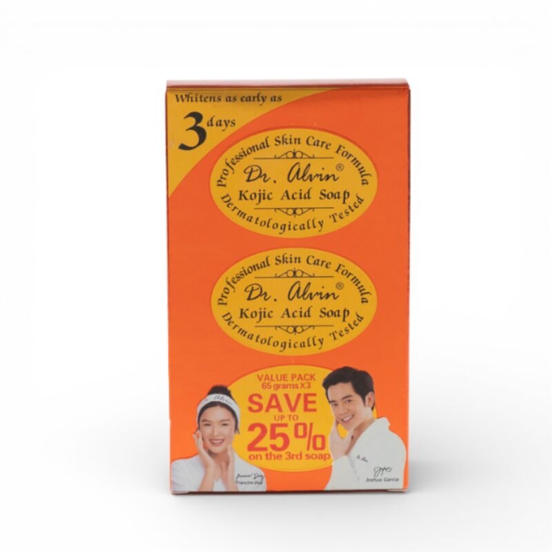 Dr. Alvin Kojic Acid Soap 3x65g