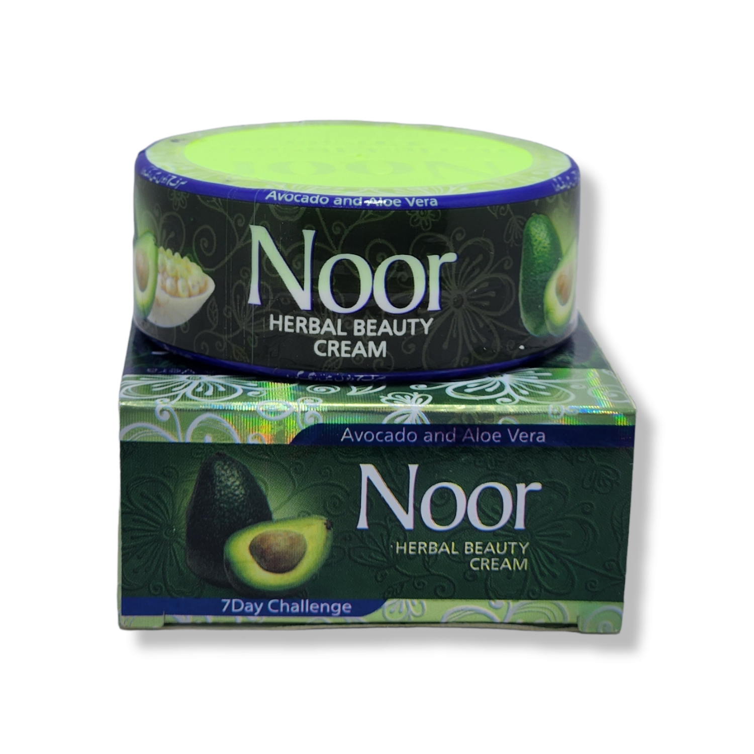 Noor Herbal Avocado and Aloe Vera Beauty Cream 20g Noor Herbal Avocado and Aloe Vera Beauty Cream 20g