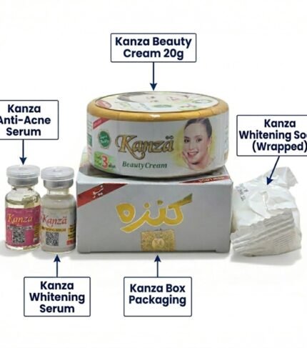 Kanza Ultimate Beauty Kit (Cream, Soap & 2 Serums)