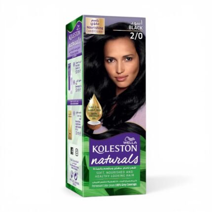 Wella Koleston Black 2/0 With Coconut Oil 110g