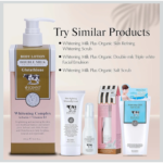 Scentio Organic Double Milk Triple Whitening Body Lotion 250 ML (Made In THAILAND)