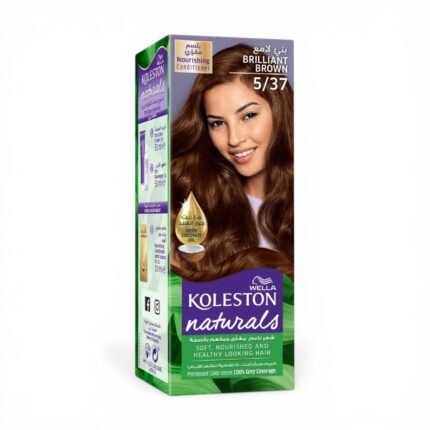 Wella Koleston Brilliant Brown 5/37 With Coconut Oil 110g