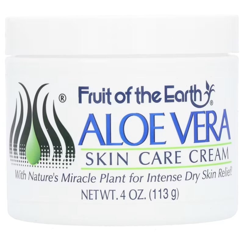 Fruit of the Earth, Aloe Vera, Skin Care Cream, 4 oz (113 g)