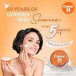 Creme 21 - all Day Cream - with Pro Vitamin B5 - Intensive Skin Care and Protection 150ml