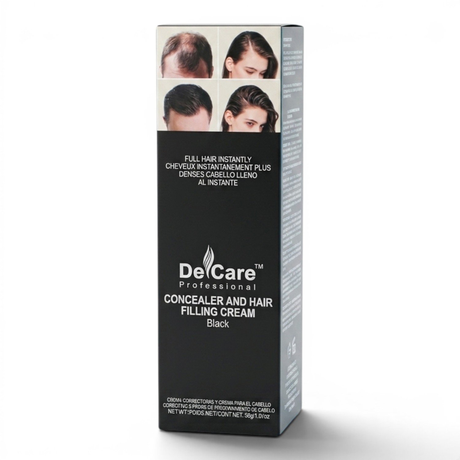 DeCare Professional Concealer and Hair Filling Cream (Black) DeCare Professional Concealer and Hair Filling Cream (Black)