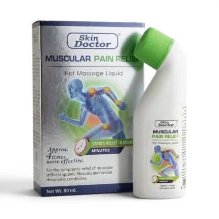 Skin Doctor Muscular Pain Relief Hot Massage Liquid 80ml