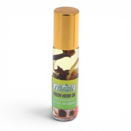 Green Herb Oil Pain Relief Oil 8ml Roll-on