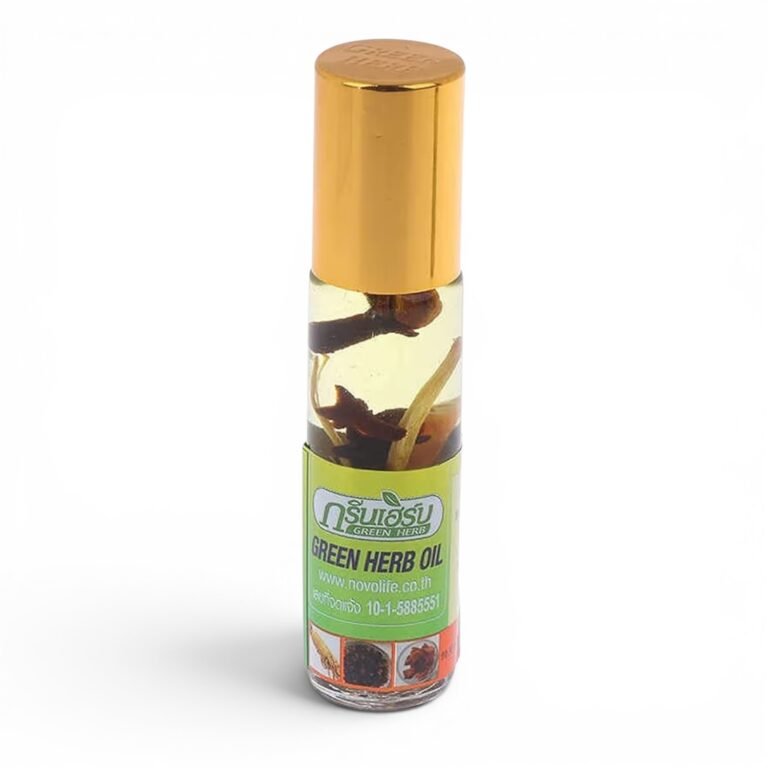 Green Herb Oil Pain Relief Oil 8ml Roll-on