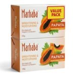 Marhaba Papaya Brightening & Moisturising Whitening Soap 2x125g