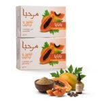 Marhaba Papaya Brightening & Moisturising Whitening Soap 2x125g