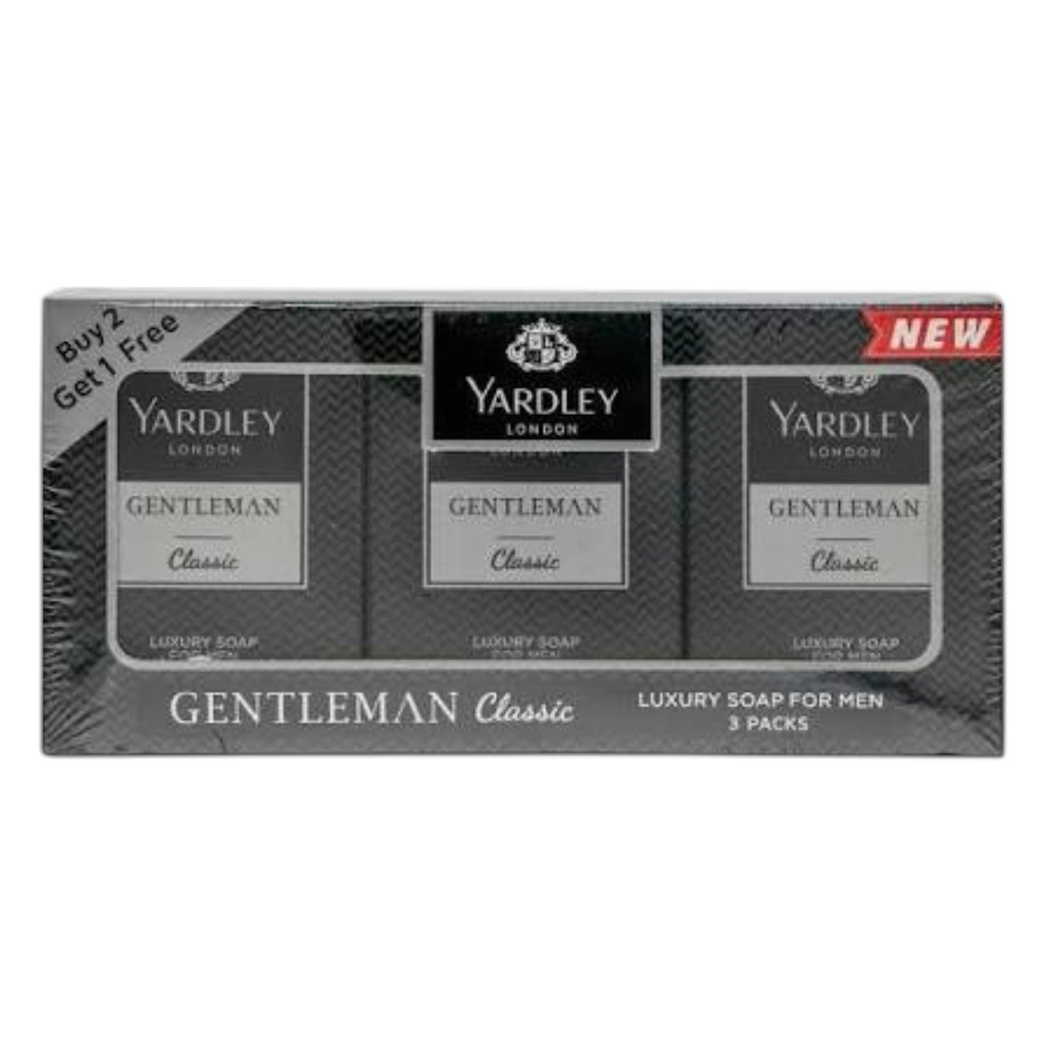 Yardley London Gentleman Classic Luxury Soap 3x90g Yardley London Gentleman Classic Luxury Soap 3x90g