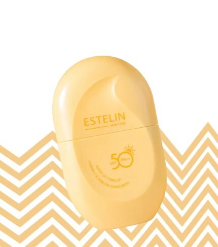 Estelin Super UV Tone-Up Vitamin C & Arbutin Sunscreen SPF50