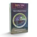 MACTAC Organic Herb Hair & Beard Colour (500ml x 2 / 5 Minutes Black Hair)